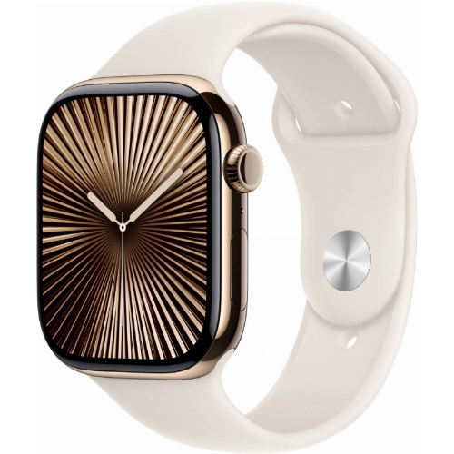 Ремешок AW 46мм Sport Band S/M Starlight MXM63