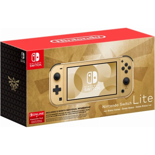 Nintendo Switch Lite Hyrule Edition, 32 Гб, золотой