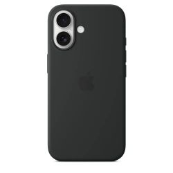 Чехол iPhone 16 Plus Silicone Case Black MYY93
