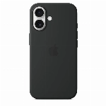 Чехол iPhone 16 Plus Silicone Case Black MYY93