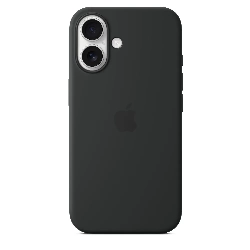 Чехол iPhone 16 Plus Silicone Case Black MYY93