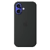 Чехол iPhone 16 Plus Silicone Case Black MYY93