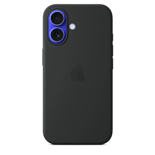 Чехол iPhone 16 Plus Silicone Case Black MYY93