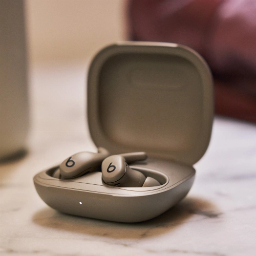 Beats Powerbeats Fit Earbuds, Gravel Gray, серый