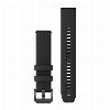 Ремешок Garmin Quick Release 20 Watch Band Black with Gunmetal Hardware