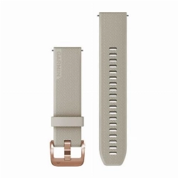 Ремешок Garmin Quick Release 20 Watch Band Light Sand with Rose Gold Hardware