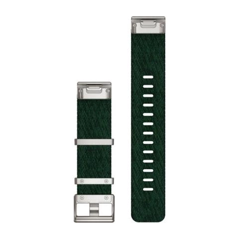 Ремешок Garmin Quickfit 22 Strap MARQ  Jacquard-weave Nylon Strap – Pine Green