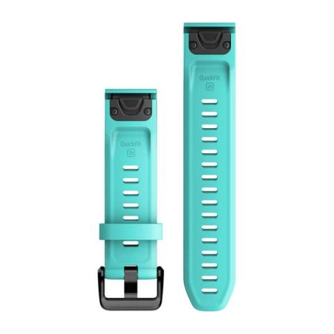 Ремешок Garmin Quickfit 20 Watch Band Aqua Silicone