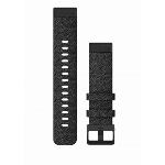 Ремешок Garmin Quickfit 20 Watch Band Heathered Black Nylon with Black Hardware