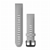 Ремешок Garmin Quickfit 20 Watch Band Powder Gray Silicone
