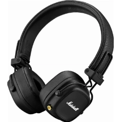 Беспроводные/проводные наушники Marshall Major IV, Black, черный