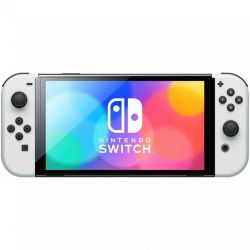 Игровая приставка Nintendo Switch OLED, 64 Гб, белый