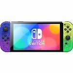 Игровая приставка Nintendo Switch OLED, 64 Гб, Splatoon 3 Edition, фиолетовый/зеленый