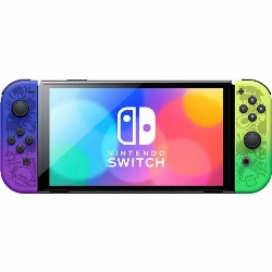 Игровая приставка Nintendo Switch OLED, 64 Гб, Splatoon 3 Edition, фиолетовый/зеленый