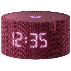 Умная колонка Яндекс Новая Станция Мини, Red, красный (с часами)