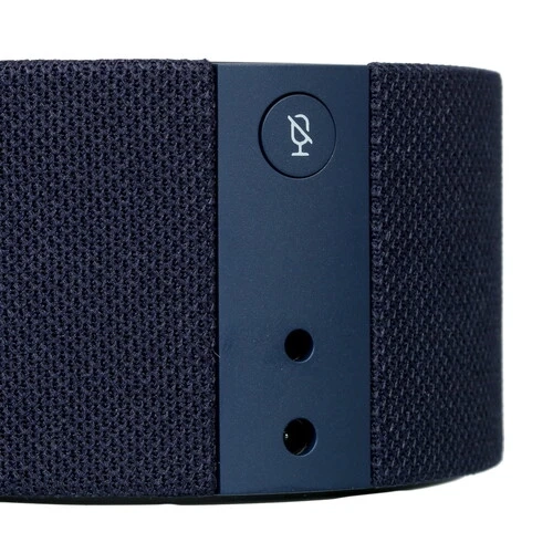 Яндекс Новая Станция Мини, Blue, синий (с часами)