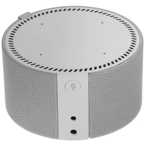 Яндекс Новая Станция Мини, Gray, серый (с часами)