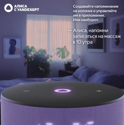 Яндекс Станция Мини 3, Purple, фиолетовый