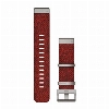 Ремешок Garmin Quickfit 22 Strap MARQ Jacquard-weave Nylon Strap – Red
