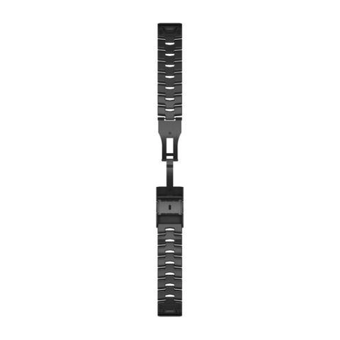 Ремешок Garmin Quickfit 22 Watch Band Vented Titanium Bracelet with Carbon Gray DLC Coating