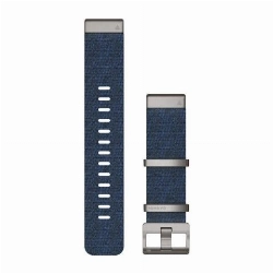 Ремешок Garmin Quickfit 22 Strap MARQ  Jacquard-weave Nylon Strap – Indigo