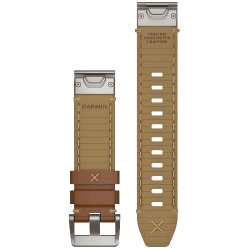 Ремешок Garmin Quickfit 22 MARQ Leather Strap Italian Vacchetta