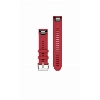 Ремешок Garmin Quickfit 22 MARQ Silicone Rubber Strap Plasma Red