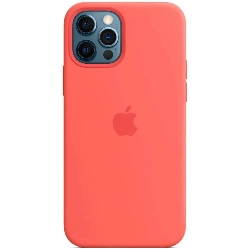Чехол Silicone Case для iPhone 12 Pro Max Pink Citrus