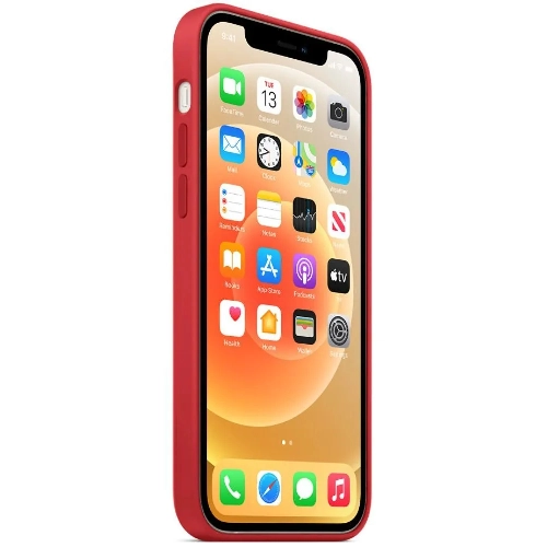 Silicone Case для iPhone 12 Pro Max Red