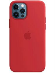 Чехол Silicone Case для iPhone 12 Pro Max Red