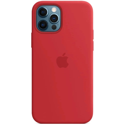 Silicone Case для iPhone 12 Pro Max Red