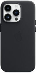 iPhone 14 Leather Case Midnight