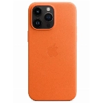 iPhone 14 Pro Max Leather Case Orange