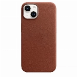 iPhone 14 Leather Case Umber