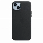 iPhone 14 Plus Leather Case Midnight