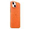 iPhone 14 Leather Case Orange