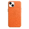iPhone 14 Leather Case Orange