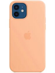 Чехол Silicone Case для iPhone 12/12 Pro Cantaloupe