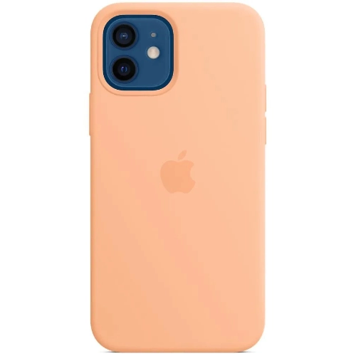 Silicone Case для iPhone 12/12 Pro Cantaloupe