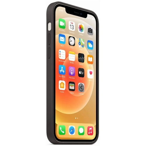 Silicone Case для iPhone 12 Pro Max Black