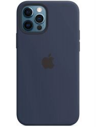 Чехол Silicone Case для iPhone 12 Pro Max Deep Navy