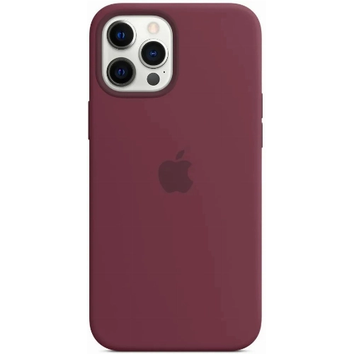 Silicone Case для iPhone 12 Pro Max Plum