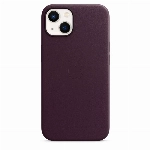 Чехол iPhone 13 Leather Case Dark Cherry