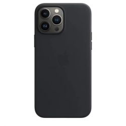 Чехол iPhone 12 Pro Max Leather Case, Midnight