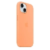 iPhone 15 Plus Silicone Case Orange Sorbet