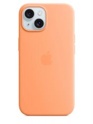 Чехол iPhone 15 Plus Silicone Case Orange Sorbet