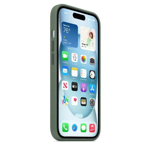 iPhone 15 Silicone Case Cypress