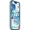 iPhone 15 Silicone Case Winter Blue