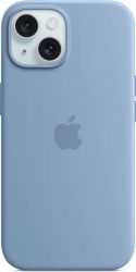 Чехол iPhone 15 Plus Silicone Case Winter Blue