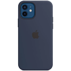 Чехол Silicone Case для iPhone 12/12 Pro Deep Blue